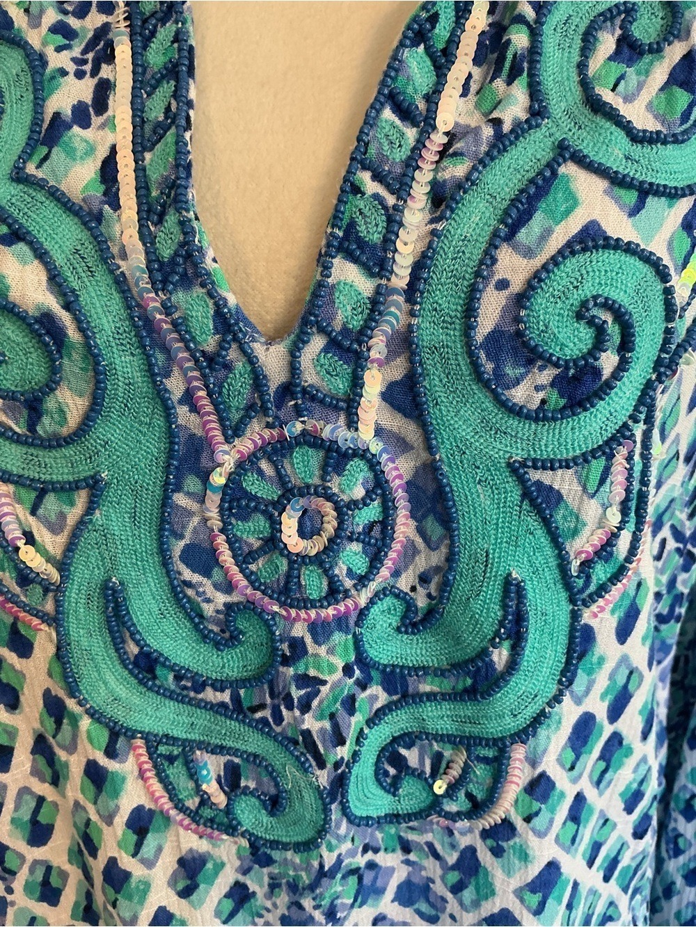 Lilly Pulitzer Amelia Island Embroidered Tunic - Picture 6 of 15